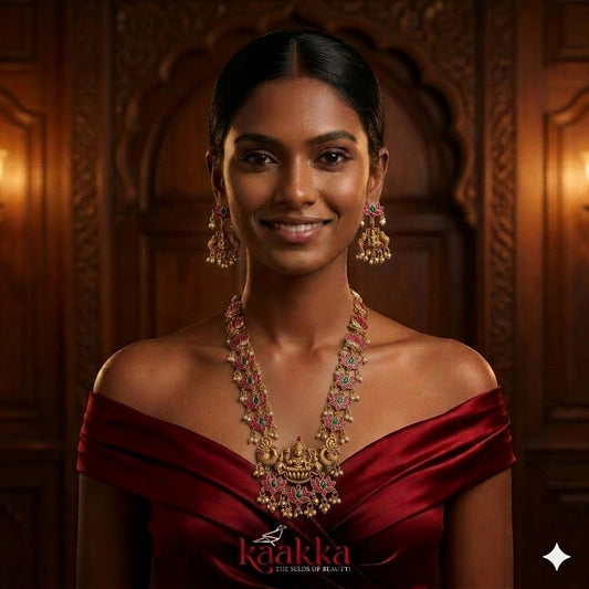 Multicolor Haaram with Earrings - HA03
