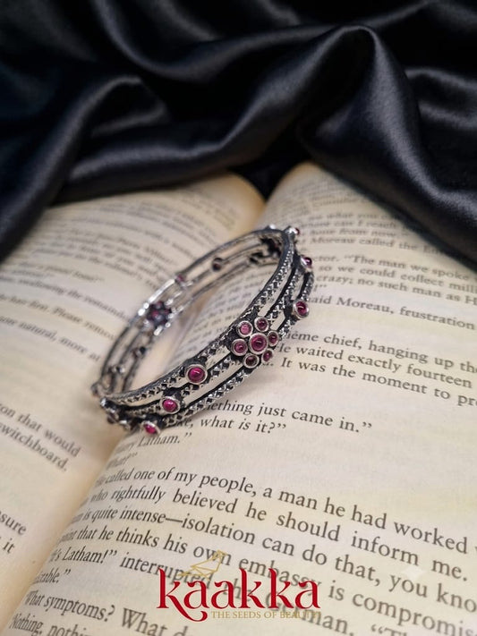 Floral Pink Bangle - BM01
