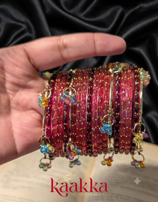 Kashmiri Bangles (Combo Set) - GG12