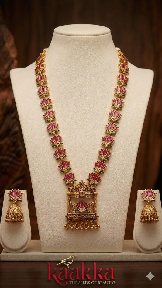Lotus Haram with Jhumka - HA02
