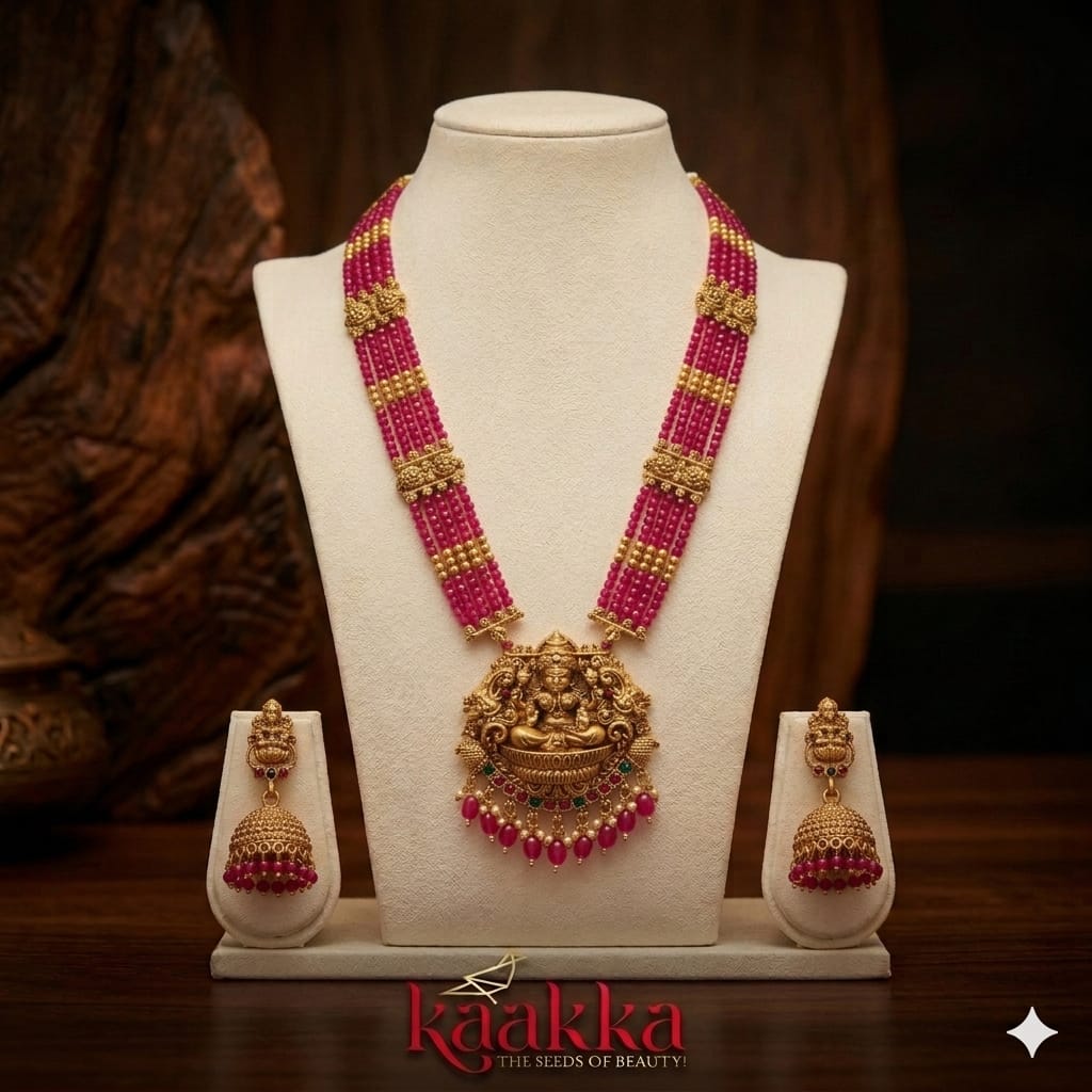 Elegant Haram with Jhumka - HA04