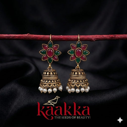 Lotus Jhumka - HJ06