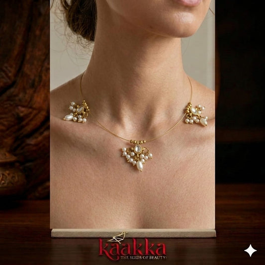 Floral Floating Invisible Chain - IC07
