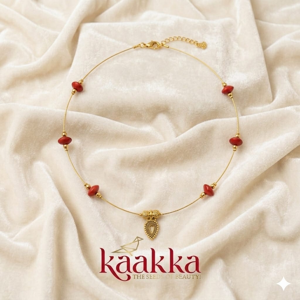 Invisible Manjadi Single Pendant Chain (Handcrafted) - MM01