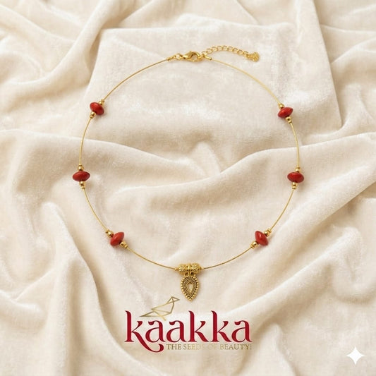 Invisible Manjadi Single Pendant Chain (Handcrafted) - MM01