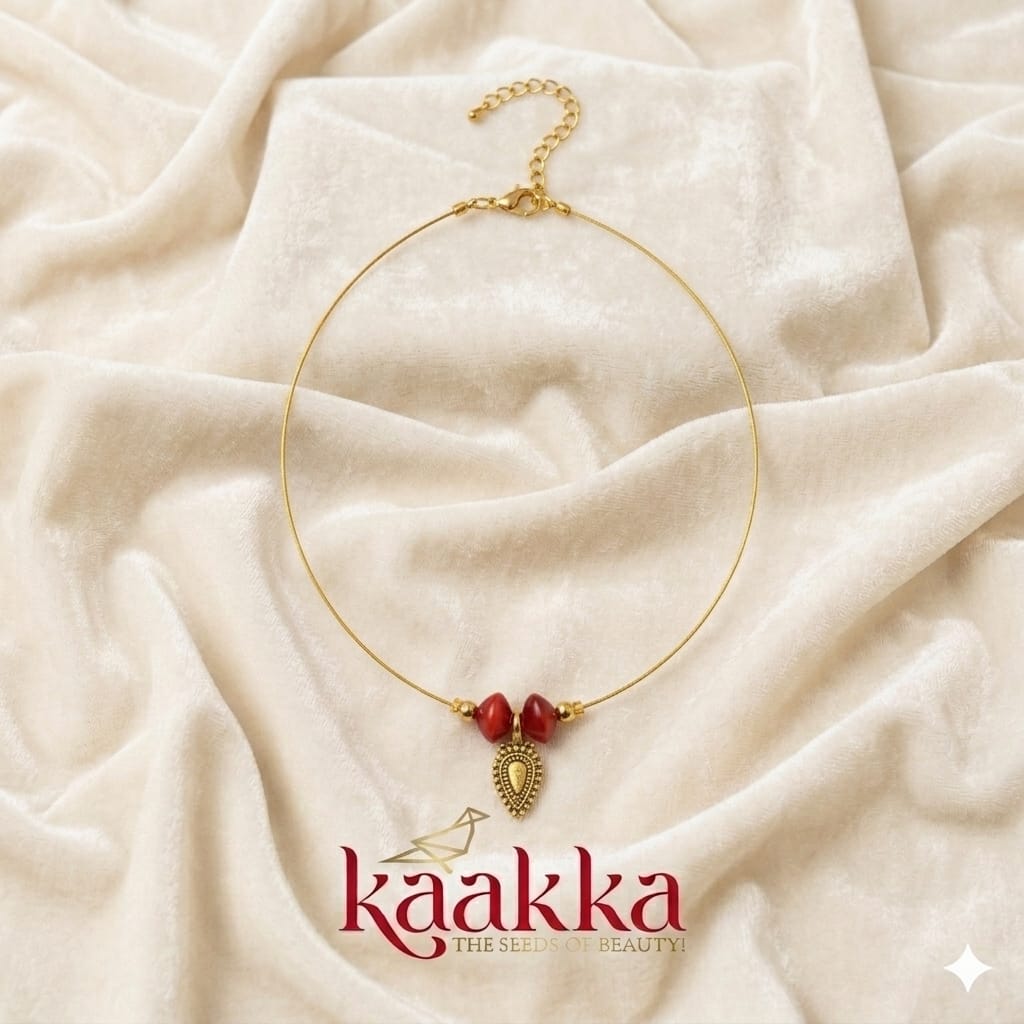 Invisible Manjadi Single Pendant Chain (Handcrafted) - MM03