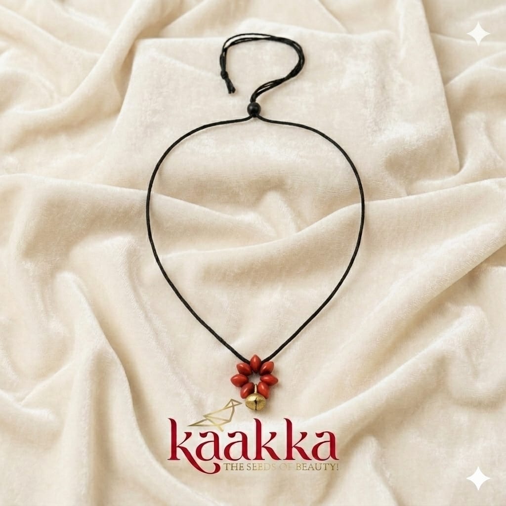 Manjadi Flower Pendant Chain (Handcrafted) - MM08